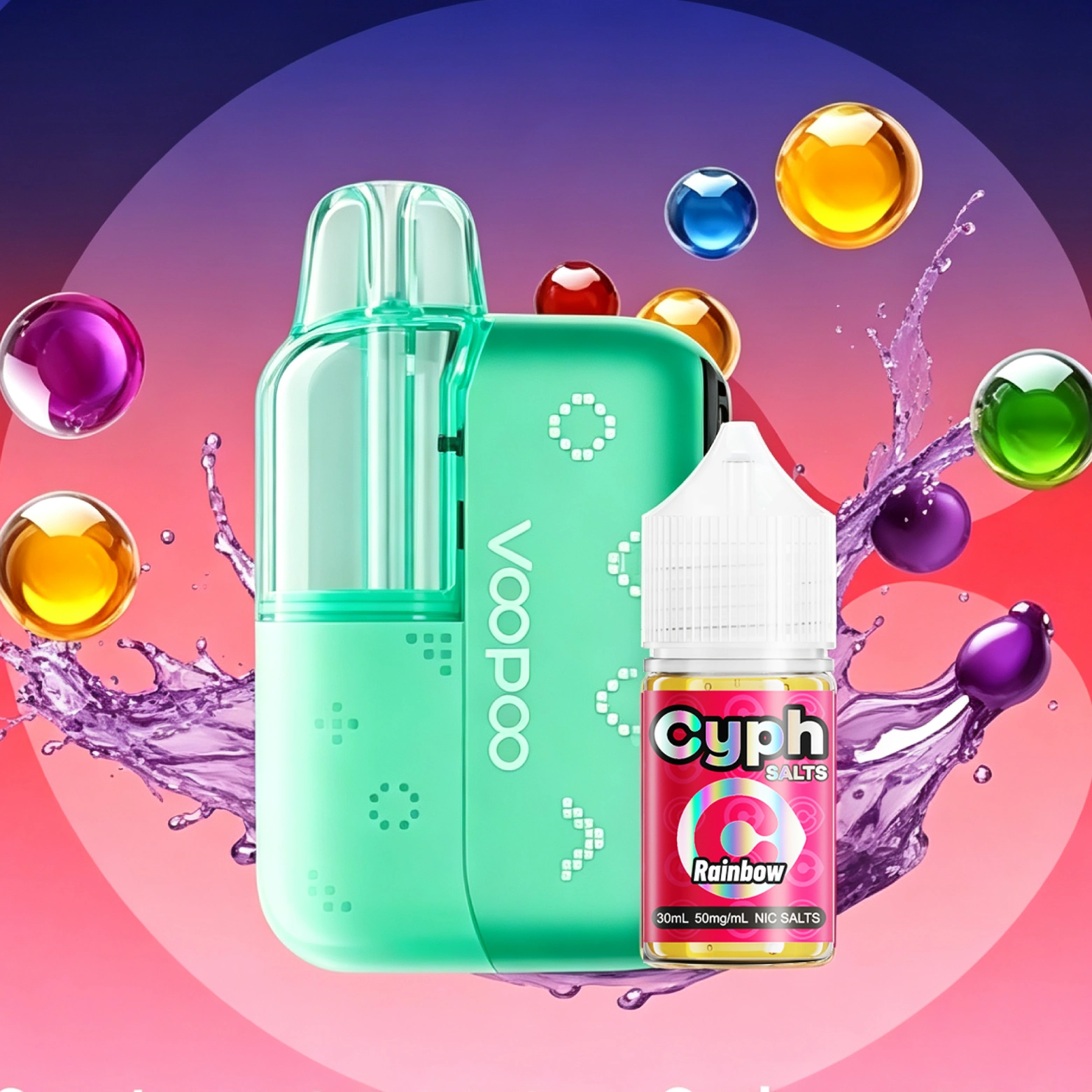 VOOPOO NAVI × CYPH 80K Starter Kit + 2 Extra Pods