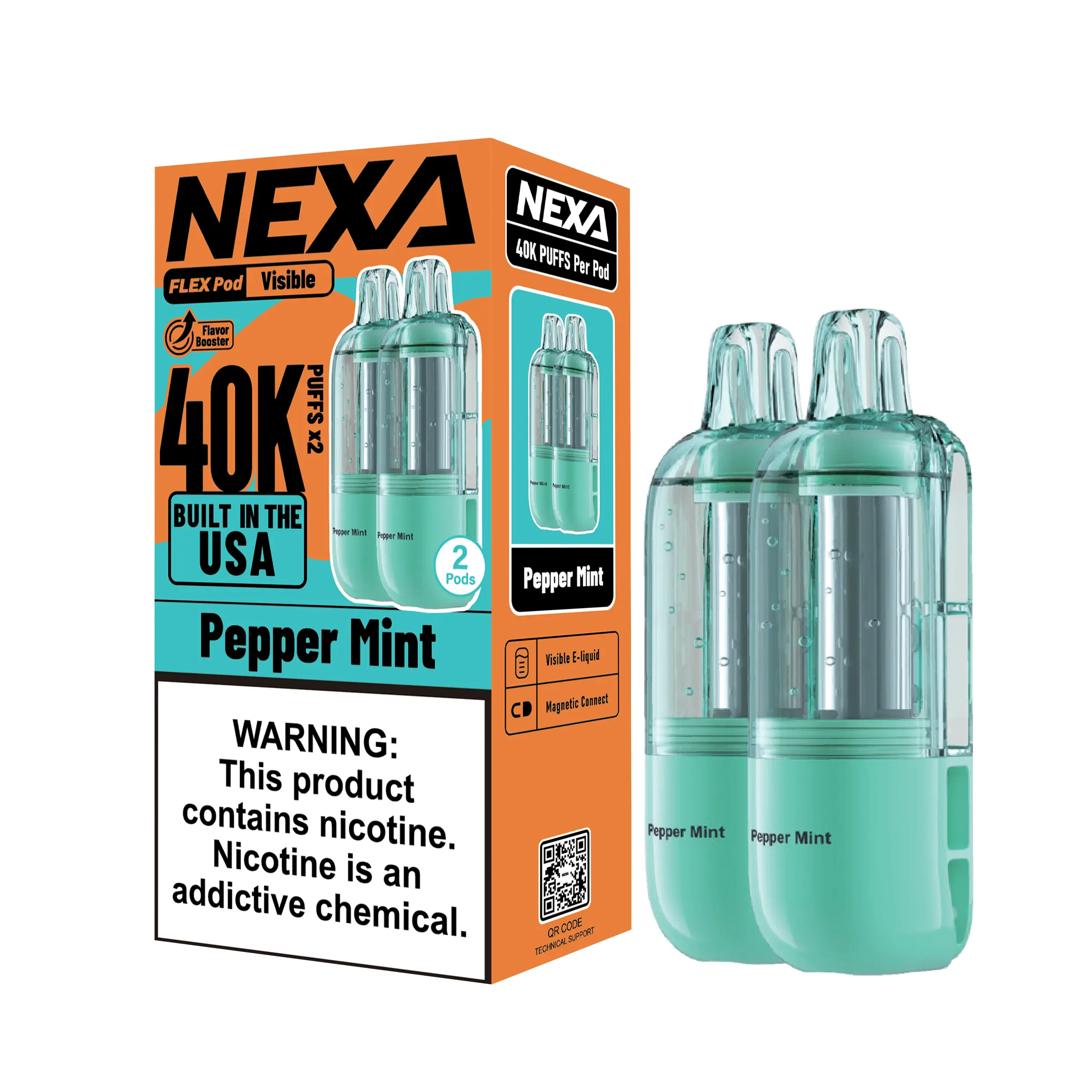 NEXA Flex Replacement Disposable Pods 2-Pack
