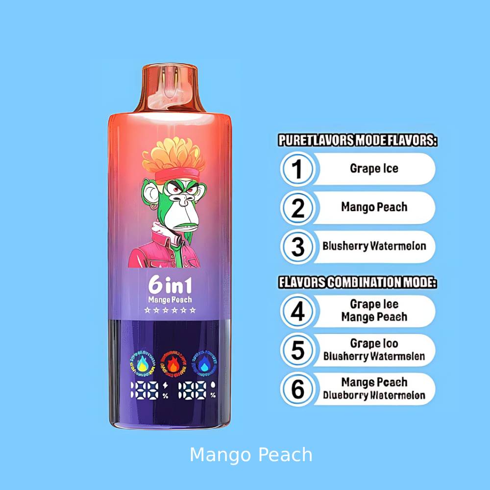 BangBlaze 100K 6 in 1 Flavors (5%, 100000 Puffs)