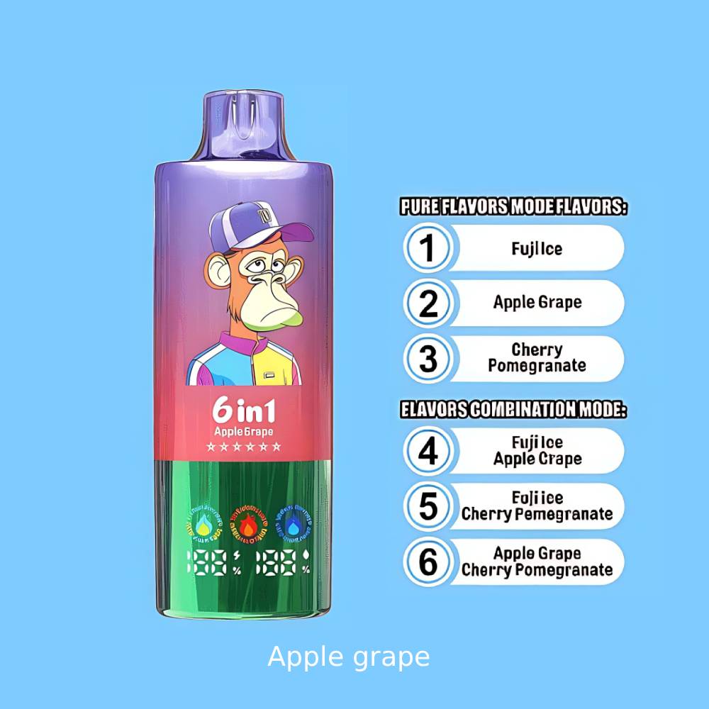 BangBlaze 100K 6 in 1 Flavors (5%, 100000 Puffs)